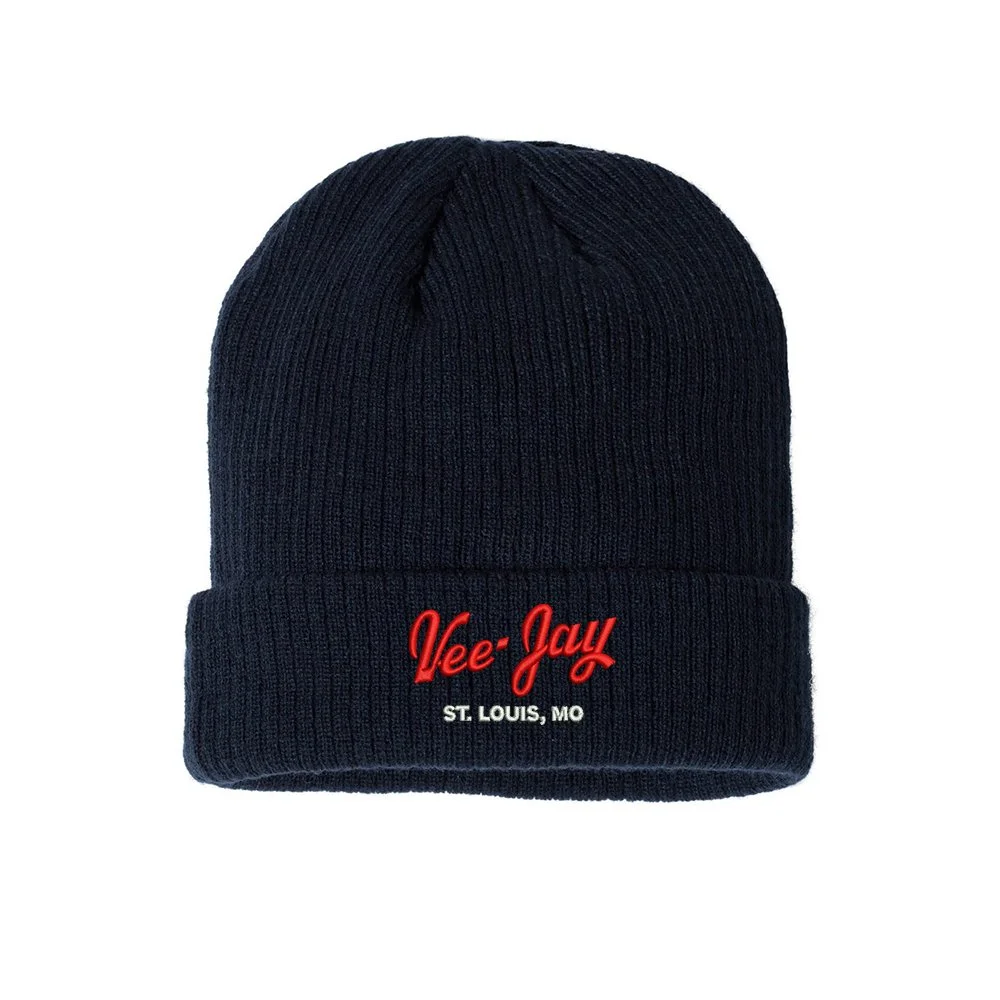 Embroidered Champion Beanie — Custom Screen Printing